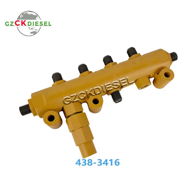 لوله سوخت مشترک 438-3416 4383416 برای موتور Caterpillar E320D E323D Excavator C6.4 C6.6