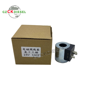 24V / 12V ID 18MM بالا 40MM سیم پیچ شیر سولینوئید برای LG6225/6060/215 حفاری