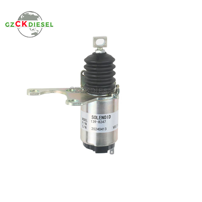 دریچه سولینوئید خاموش 139-8247 1398247 برای Caterpillar CAT C-9 C9 3126E C7 موتور 305.5 306 307B 307C حفاری